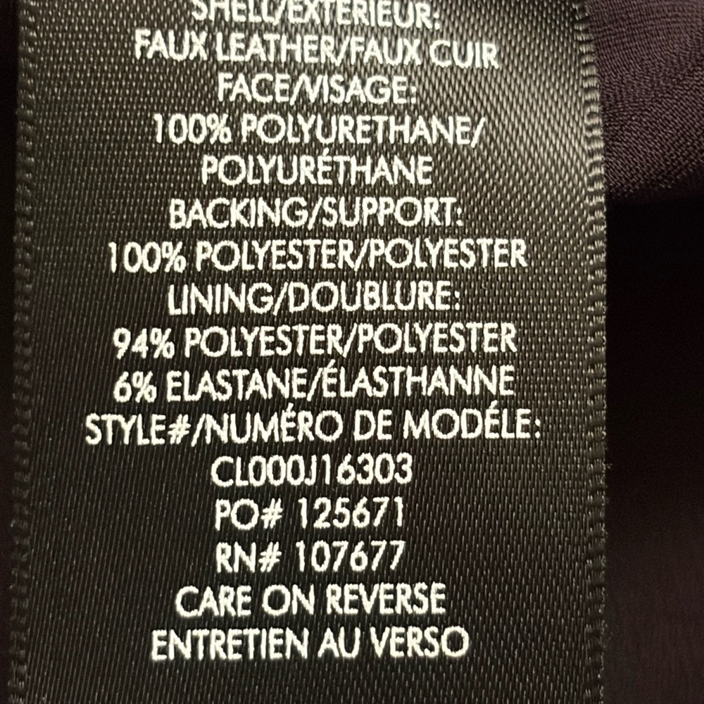 Alice & Olivia faux Leather Pleated Skirt size 6 - Picture 7 of 7